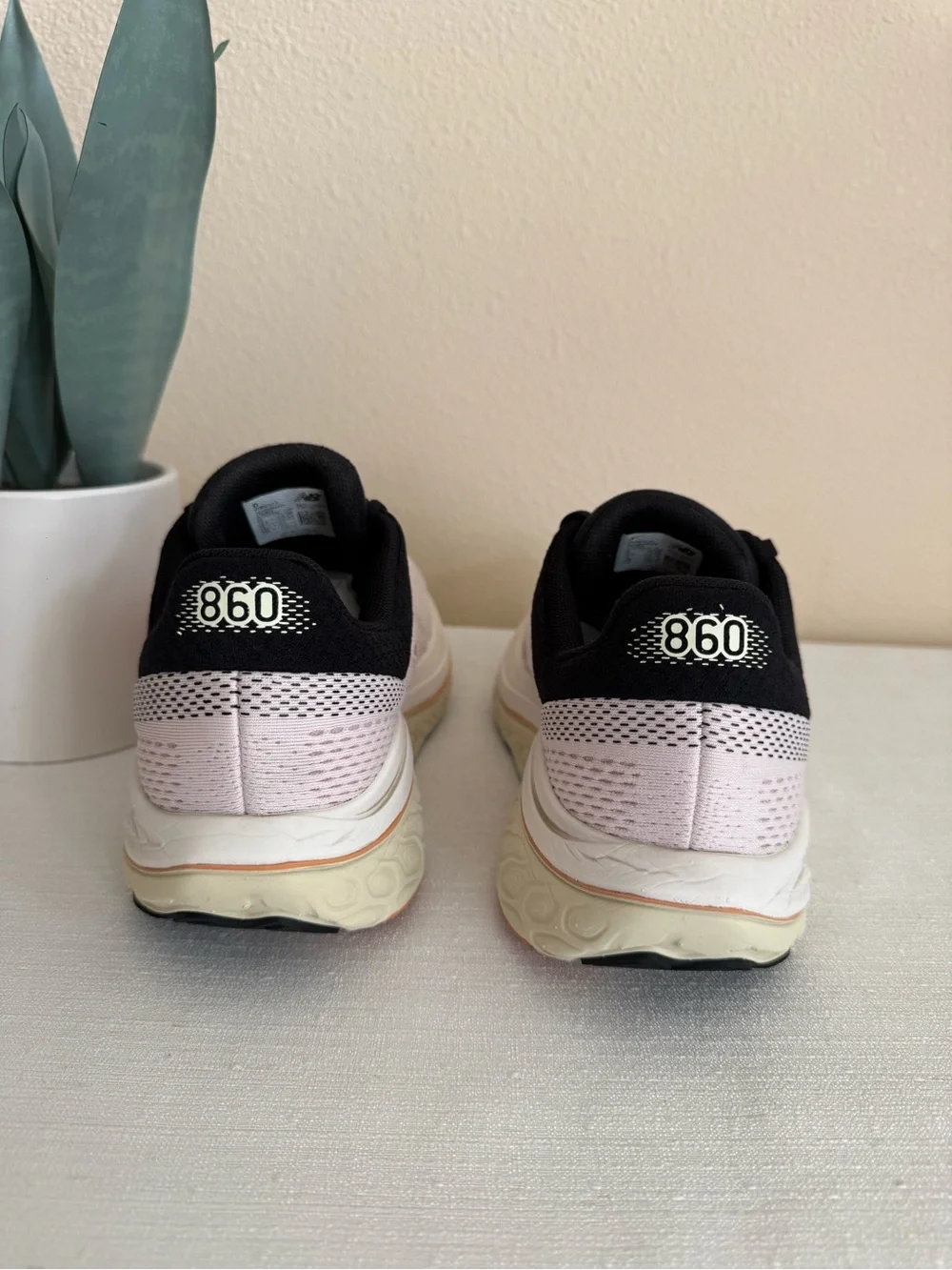 New Balance light pink